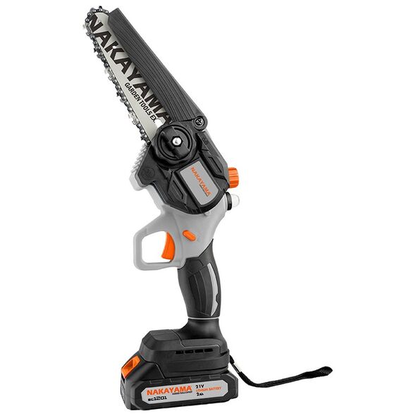 Nakayama Ec1100 Nakayama Ec1100 Κλαδευτικό Αλυσοπρίονο Μπαταρίας 21v,brushless,λάμα 15cm,1kg 074991 έως 12 Άτοκες Δόσεις