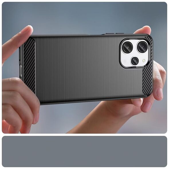 Techsuit Case for Xiaomi Redmi 13 / Poco M6 4G - Techsuit Carbon Silicone - Blue 5949419198784 έως 12 άτοκες Δόσεις