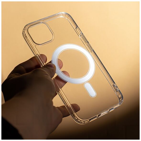 Anti Shock 1,5 mm Mag case for iPhone 16 Pro 6,3&quot; transparent camera protection 5907457785427