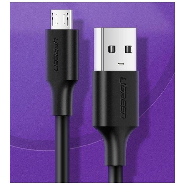 UGREEN micro USB Cable QC 3.0 2.4A 1.5m (Black) 6957303861378