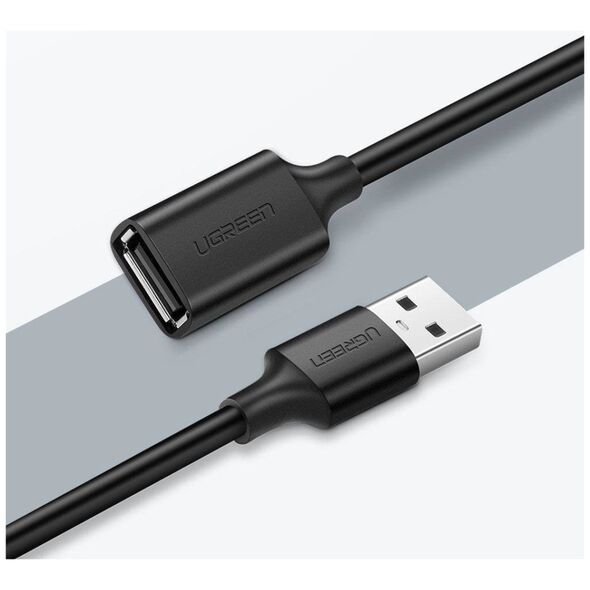 USB 2.0 extension cable UGREEN US103, 5m (black) 6957303813186
