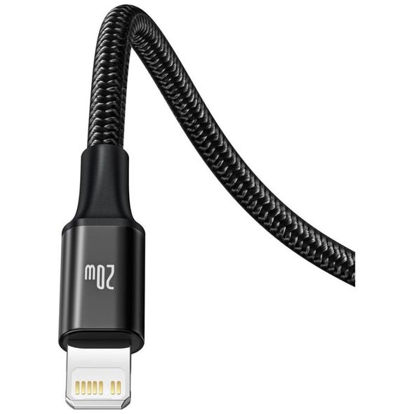 Baseus Rapid Series 3-in-1 cable USB-C For M+L+T 20W 1.5m Black 6953156204294