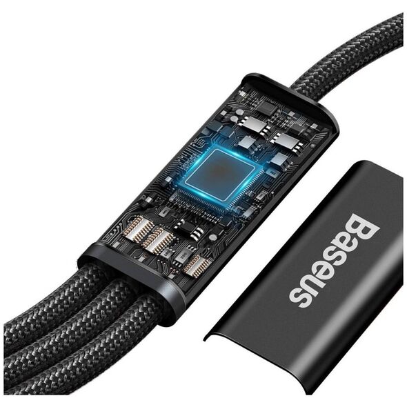Baseus Rapid Series 3-in-1 cable USB-C For M+L+T 20W 1.5m Black 6953156204294