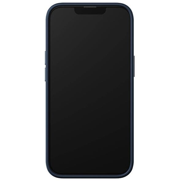Baseus Liquid Silica Magnetic Case and Tempered Glass set for iPhone 14 Plus (blue) 6932172615260