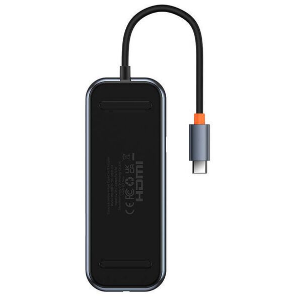 Baseus Hub Adapter 4w1 USB-C na 4xUSB 3.0 (Dark Grey) 6932172624118