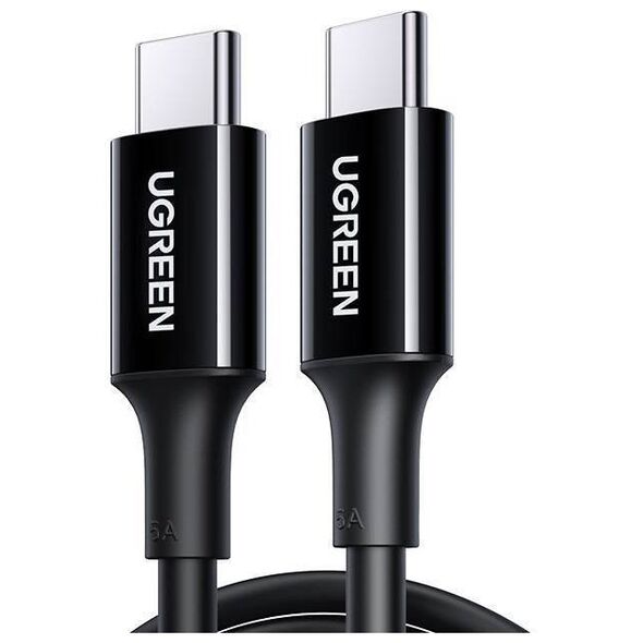 UGREEN US300 USB-C cable to USB-C, 100W, 5A, 1m (black) 6957303883714