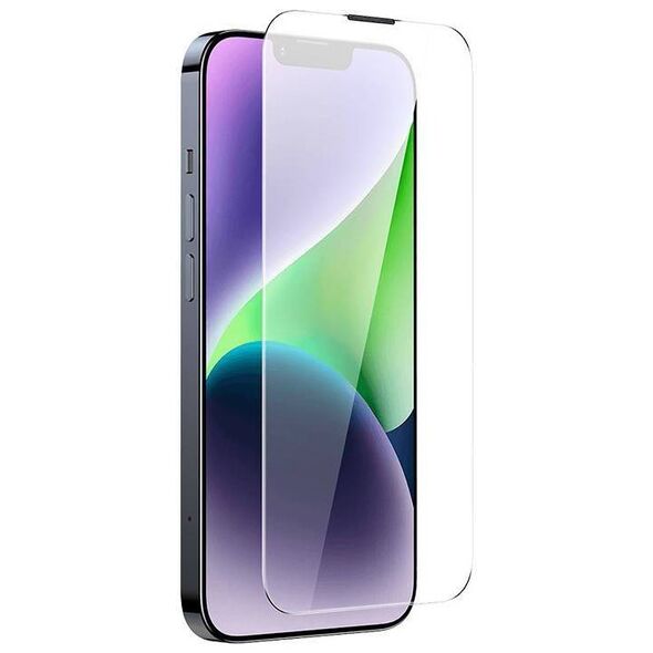 Tempered Glass IPHONE 13 PRO MAX / 14 PLUS Baseus Corning with a dust filter 6932172631772