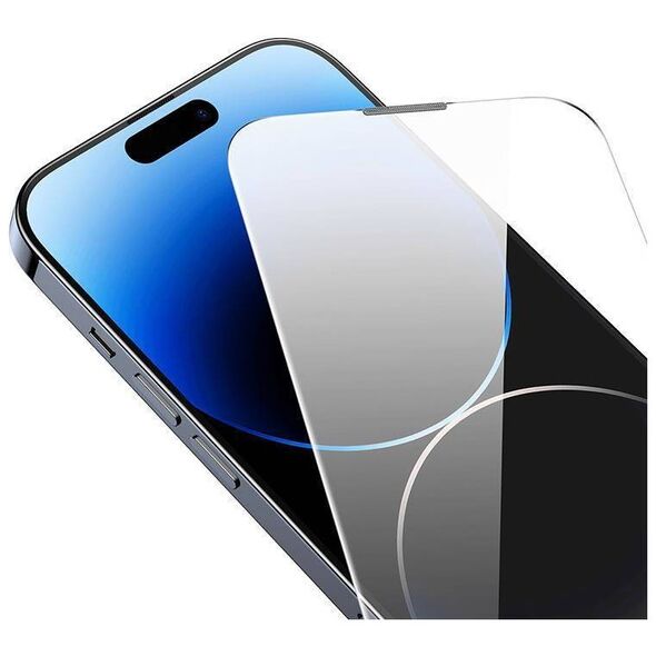 Tempered Glass IPHONE 14 PRO MAX Baseus Corning with a dust filter 6932172631741