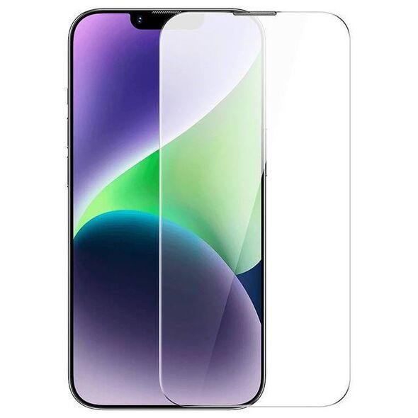 Tempered Glass IPHONE 13 PRO MAX / 14 PLUS Baseus Corning HD 0.4mm + cleaning kit 6932172626273