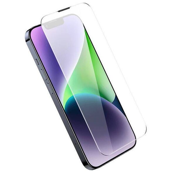 Tempered Glass IPHONE 13 PRO MAX / 14 PLUS Baseus Corning HD 0.4mm + cleaning kit 6932172626273
