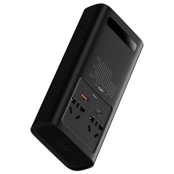 Power Inverter Baseus 300W (24V CN/EU) (black) 6932172629687