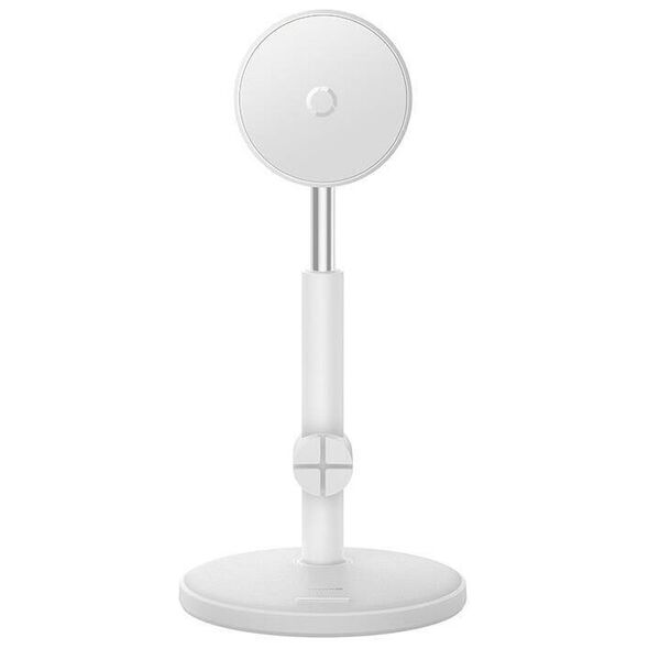 Magnetic Desktop Phone Stand Baseus MagPro (white) 6932172646394