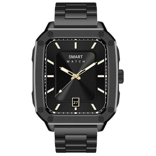 Smartwatch Blitzwolf BW-GTC3 (Black/Black Steel) 5905316149717