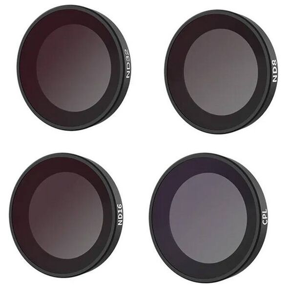 Lens filter Set CPL/ND8/ND16/ND32 Telesin for Insta360 GO3 6974944461712