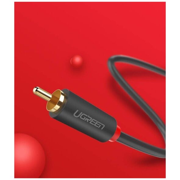 UGREEN 2RCA (Cinch) to 2RCA (Cinch) Cable 5m (black) 6957303815203