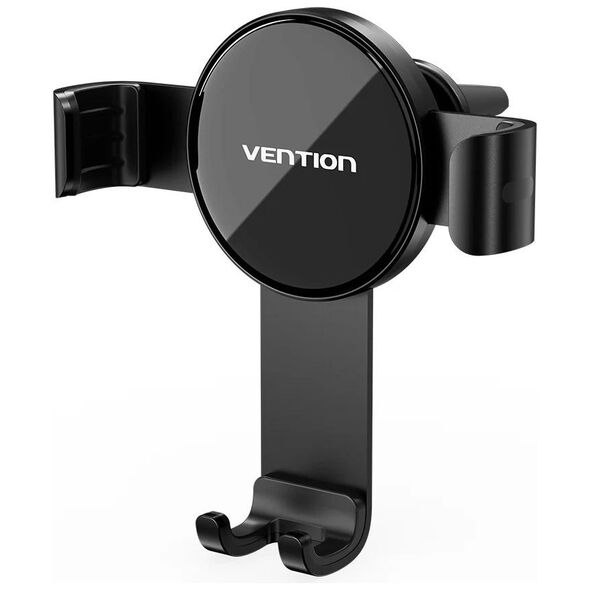 VENTION Auto-Clamping Car Phone Mount with Duckbill Clip Black Disc Type (KCGB0) (VENKCGB0) έως 12 άτοκες Δόσεις