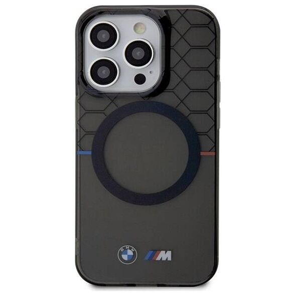 Original Case IPHONE 13 / 13 PRO BMW Pattern MagSafe (BMHMP13LHGPK) gray 3666339122164