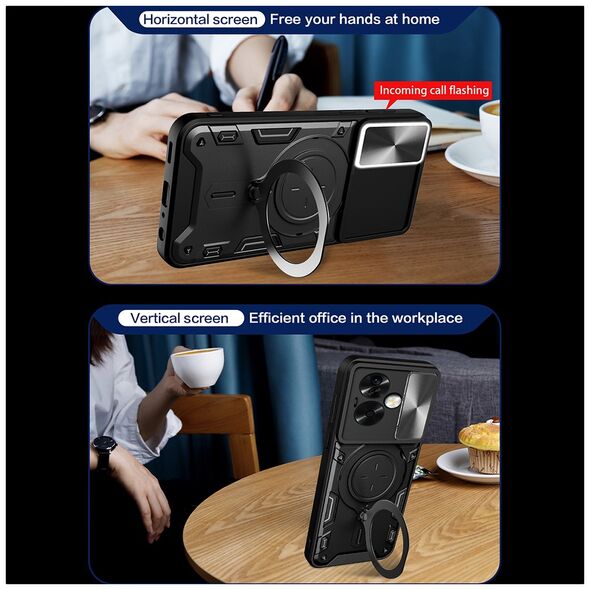 Techsuit Case for Oppo A79 5G / OnePlus Nord N30 SE - Techsuit CamGuard Pro - Purple 5949419194717 έως 12 άτοκες Δόσεις