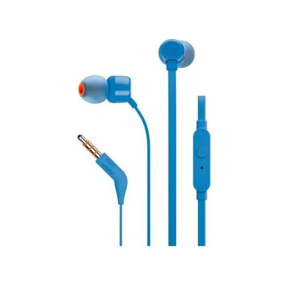 Hands Free Stereo JBL Tune T160 3.5mm Μπλε 6925281927652 6925281927652 έως και 12 άτοκες δόσεις