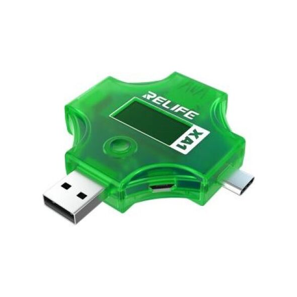 Διαγνωστικό USB A και USB C Relife XA1  με Οθόνη Μέτρησης Τάσης - Κατανάλωσης - Φόρτισης 6941590210384 6941590210384 έως και 12 άτοκες δόσεις