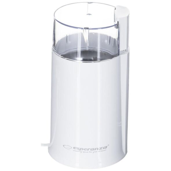 Esperanza Ηλεκτρικός Μύλος Καφέ 160W με Χωρητικότητα 50gr Λευκός (EKC001W) (ESPEKC001W) έως 12 άτοκες Δόσεις