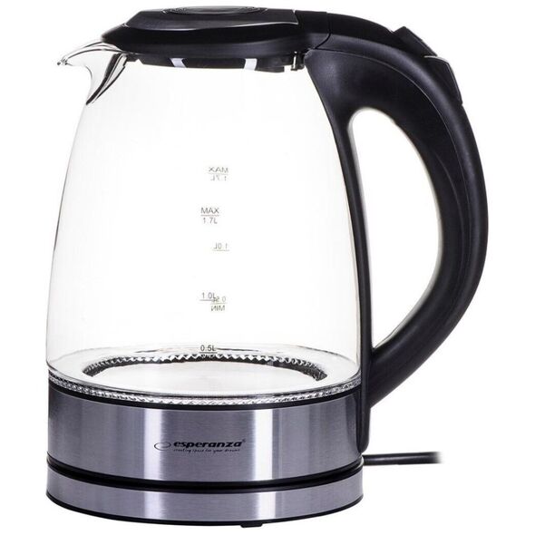 Esperanza Βραστήρας 1.7lt 2200W Μαύρος (EKK012) (ESPEKK012) έως 12 άτοκες Δόσεις