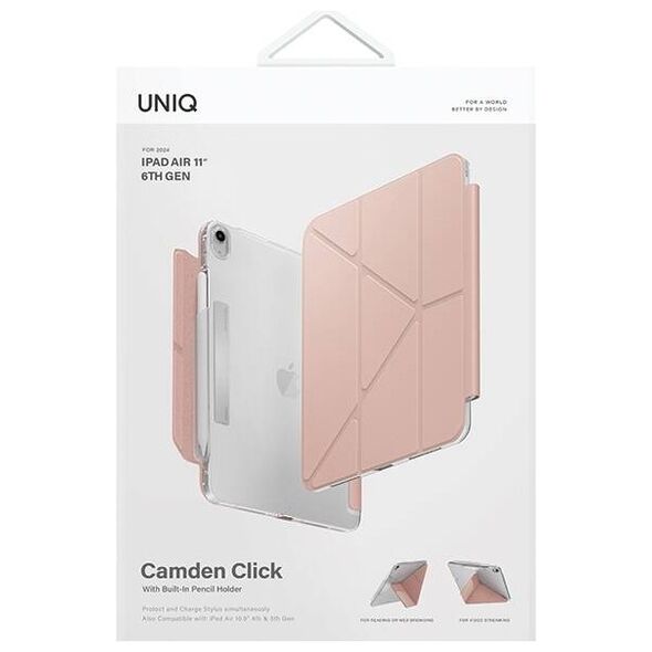 Case iPad Air 11" (2024) UNIQ Camden Click beige 8886463688724