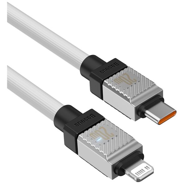 Baseus cable CoolPlay USB-C - Lightning 2m 20W white 6932172626617