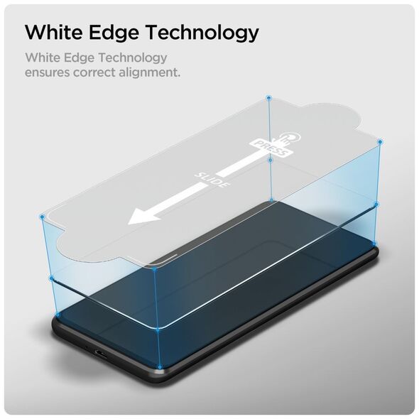 Spigen tempered glass Glas.TR Slim for Samsung Galaxy A15 4G / 5G / A25 5G - 2 pcs. 8809971223508