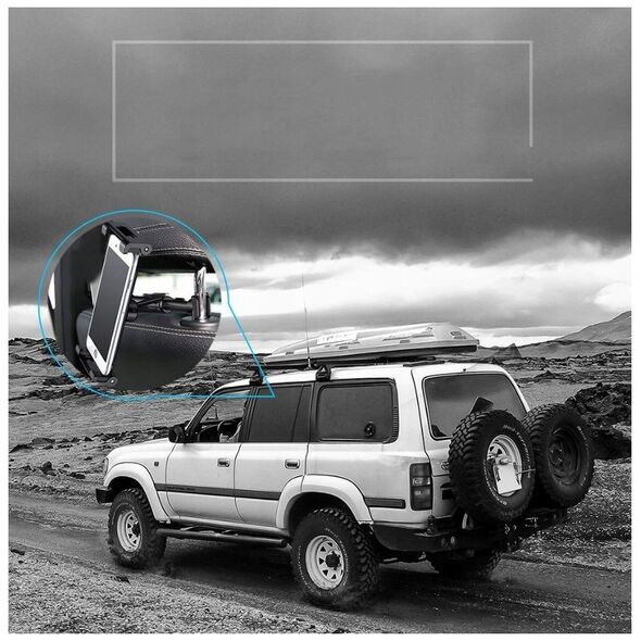 Baseus tablet holder for car headrest (black) 6953156261358
