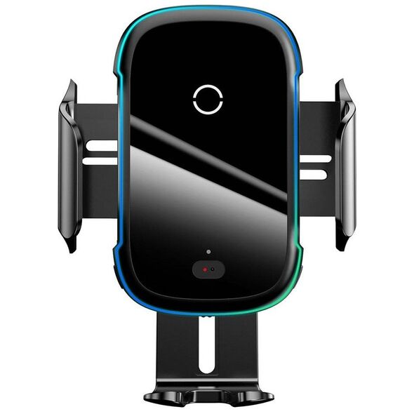 Baseus Light Electric Car Holder with Qi inductive charger (Black) 6953156212466