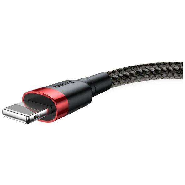Baseus Cafule Cable USB Lightning 2A 3m (Black+Red) 6953156296312