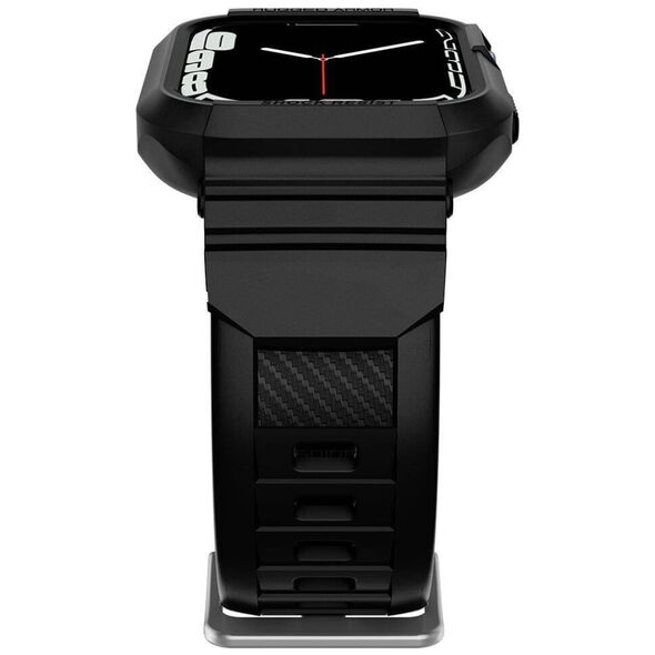 Case for APPLE WATCH 4 / 5 (44 mm) Spigen Rugged Armor Pro black 8809613768060