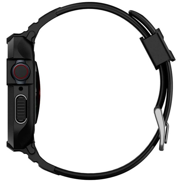 Case for APPLE WATCH 4 / 5 (44 mm) Spigen Rugged Armor Pro black 8809613768060
