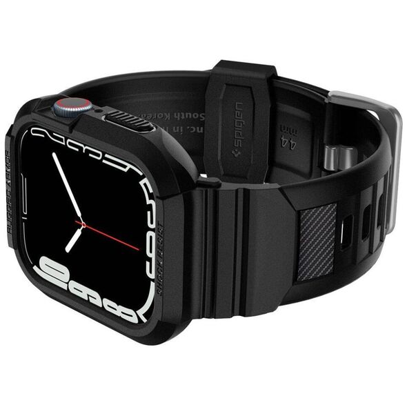 Case for APPLE WATCH 4 / 5 (44 mm) Spigen Rugged Armor Pro black 8809613768060