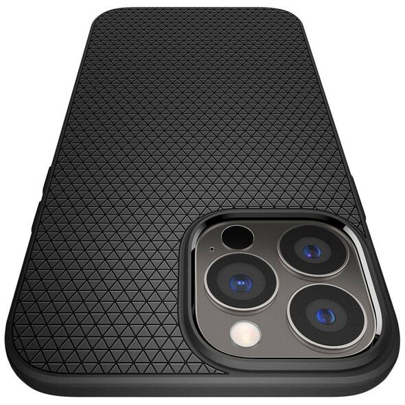 Case IPHONE 13 PRO MAX Spigen Liquid Air Matte black 8809756649486