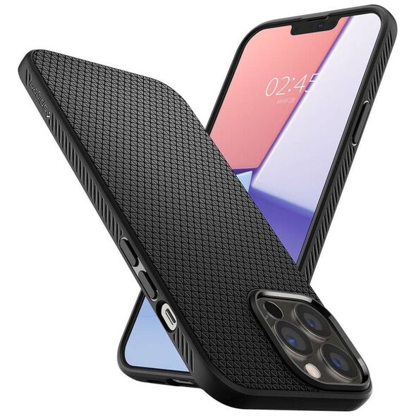 Case IPHONE 13 PRO MAX Spigen Liquid Air Matte black 8809756649486