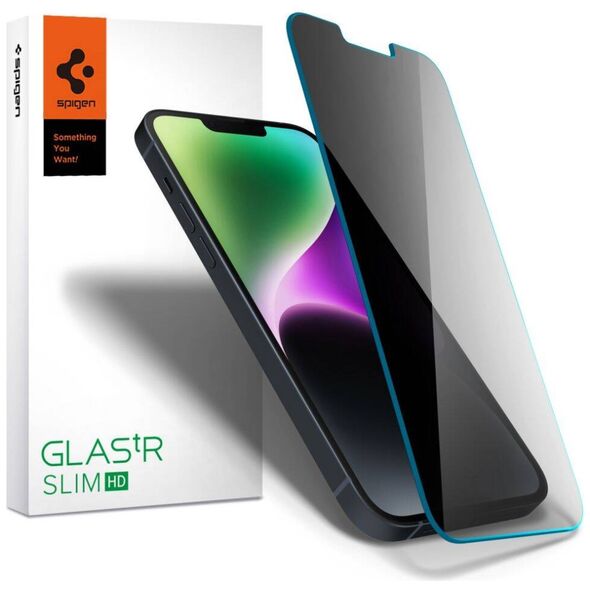 Tempered Glass IPHONE 13 / 13 PRO Spigen Glas.tr Slim Privacy 8809811851304