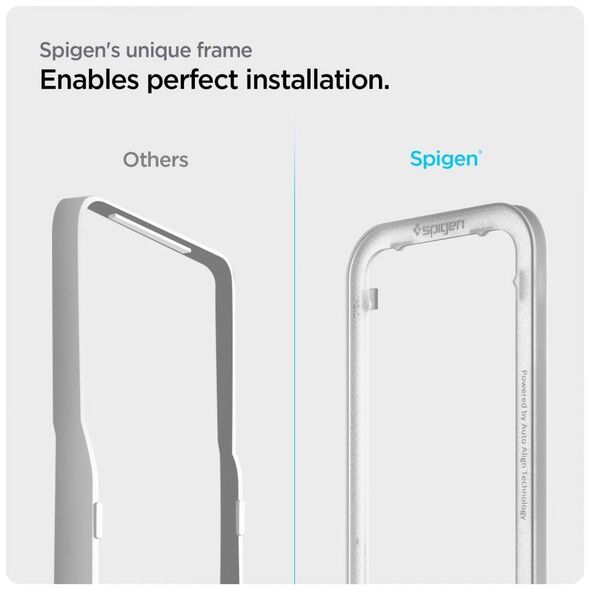 Tempered Glass IPHONE 13 / 13 PRO Spigen ALM Glass FC black 8809811853773