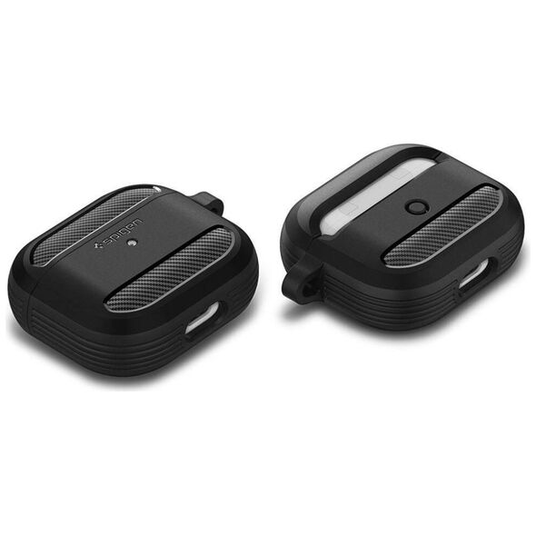 Case APPLE AIRPODS 3 Spigen Rugged Armor Matte black 8809710758605