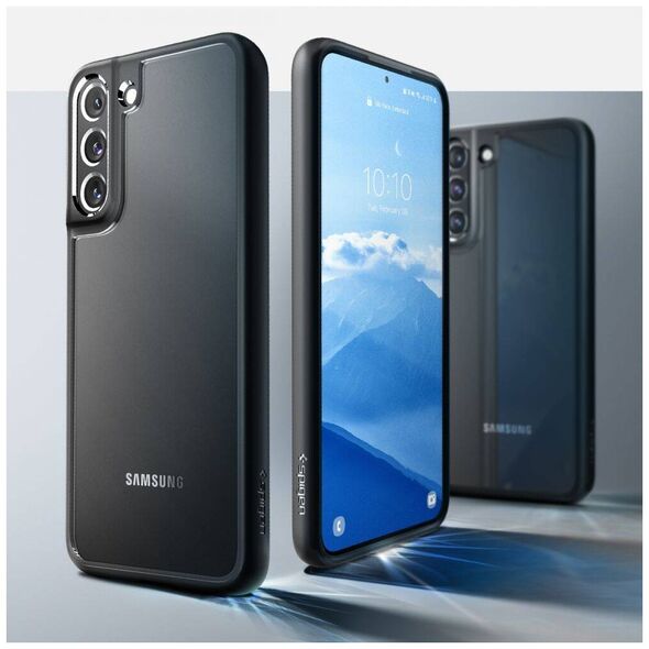 Case SAMSUNG GALAXY S22 Spigen Ultra Hybrid Matte black 8809811856064