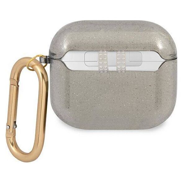 Case APPLE AIRPODS 3 Guess Glitter Collection (GUA3UCG4GK) black 3666339009861