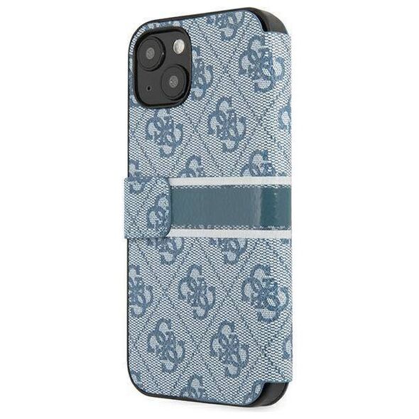 Original Case IPHONE 13 MINI Guess Book 4G Stripe (GUBKP13S4GDBL) blue 3666339032128