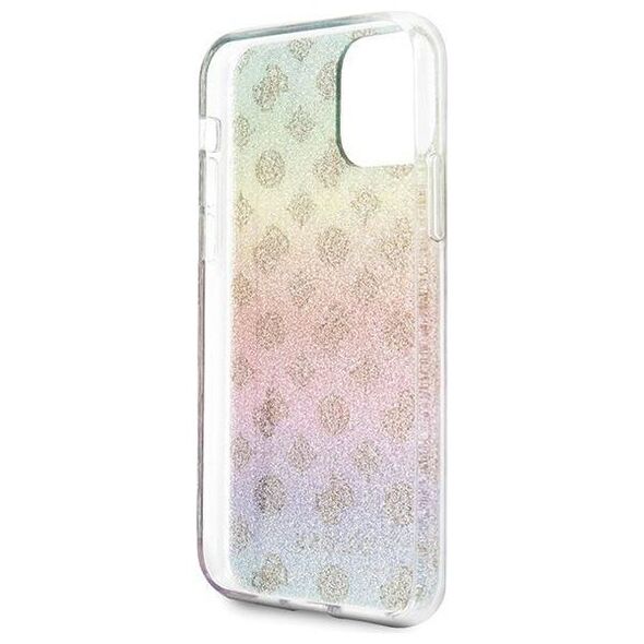 Original Case IPHONE 11 PRO Guess Multicolor Hard Case Iridescent 4G Peony (GUHCN58PEOML) multicolored 3700740461570