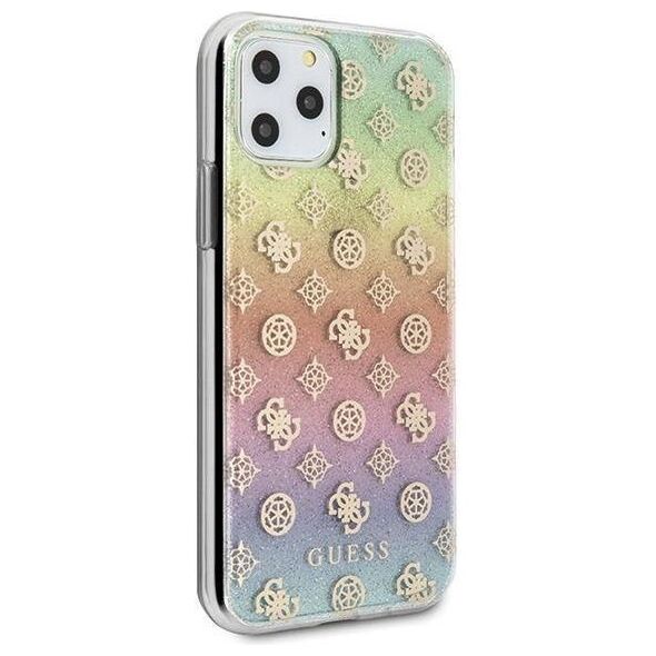Original Case IPHONE 11 PRO Guess Multicolor Hard Case Iridescent 4G Peony (GUHCN58PEOML) multicolored 3700740461570