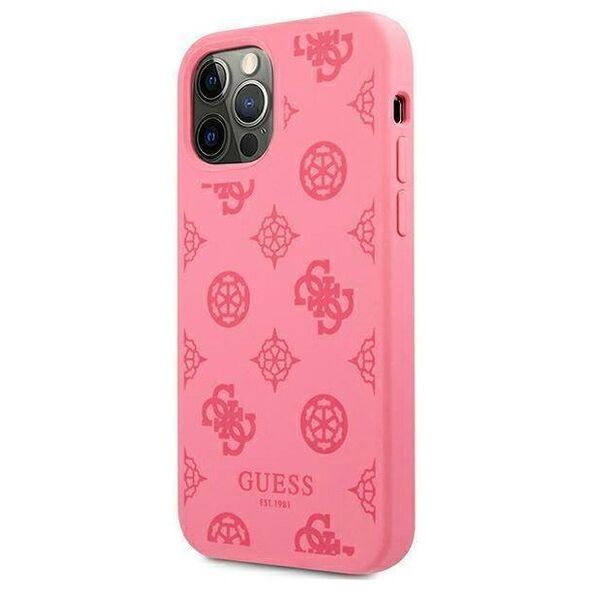 Original Case IPHONE 12 PRO MAX Guess Hard Case Peony Collection (GUHCP12LLSPEFU) pink 3666339003982