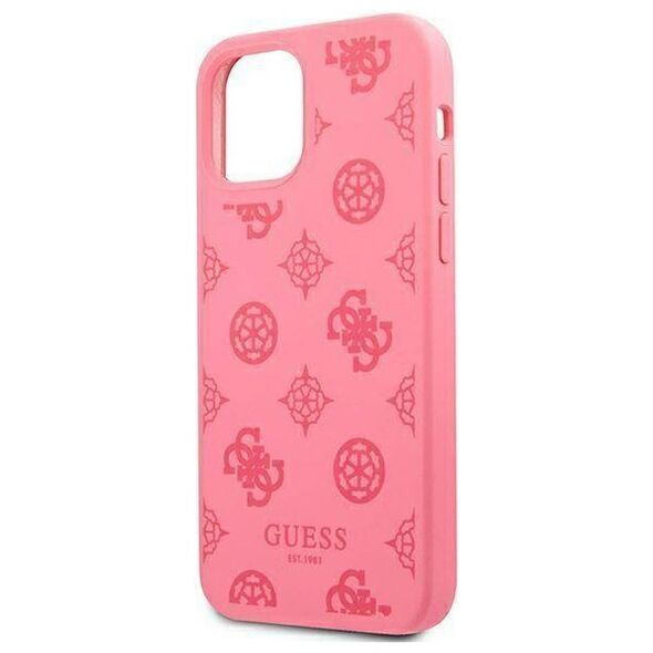 Original Case IPHONE 12 PRO MAX Guess Hard Case Peony Collection (GUHCP12LLSPEFU) pink 3666339003982