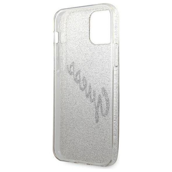 Original Case IPHONE 12 PRO MAX Guess Hardcase Glitter Gradient Script (GUHCP12LPCUGLSGO) gold 3700740494752