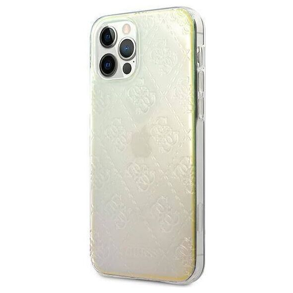 Original Case IPHONE 12 / 12 PRO Guess Hardcase 4G 3D Pattern Collection (GUHCP12M3D4GIRBL) multicolored 3700740481011