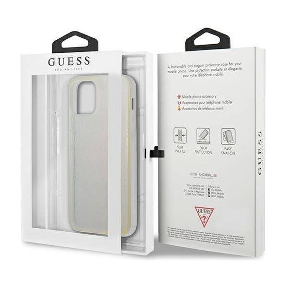 Original Case IPHONE 12 / 12 PRO Guess Hardcase 4G 3D Pattern Collection (GUHCP12M3D4GIRBL) multicolored 3700740481011
